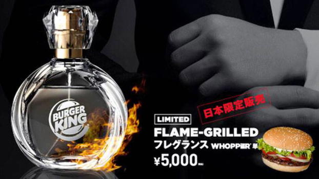 Giappone: Burger King lancia il profumo alla carne grigliata