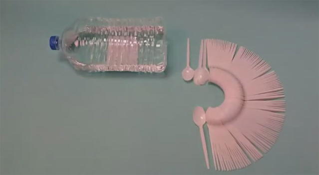 Ecco come riciclare le posate di plastica in modo creativo