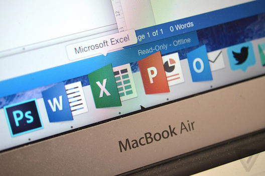 Microsoft Office 2016, in anteprima per computer Mac di Apple