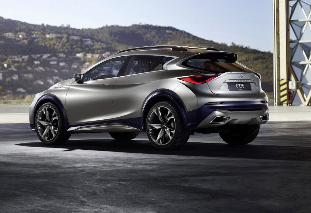 La nuova QX30 sembra destinata a diventare il suv del futuro