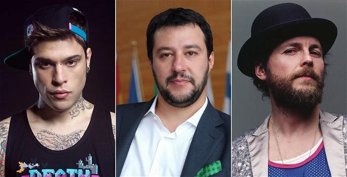 Jovanotti, Fedez e Salvini: è scontro su Twitter