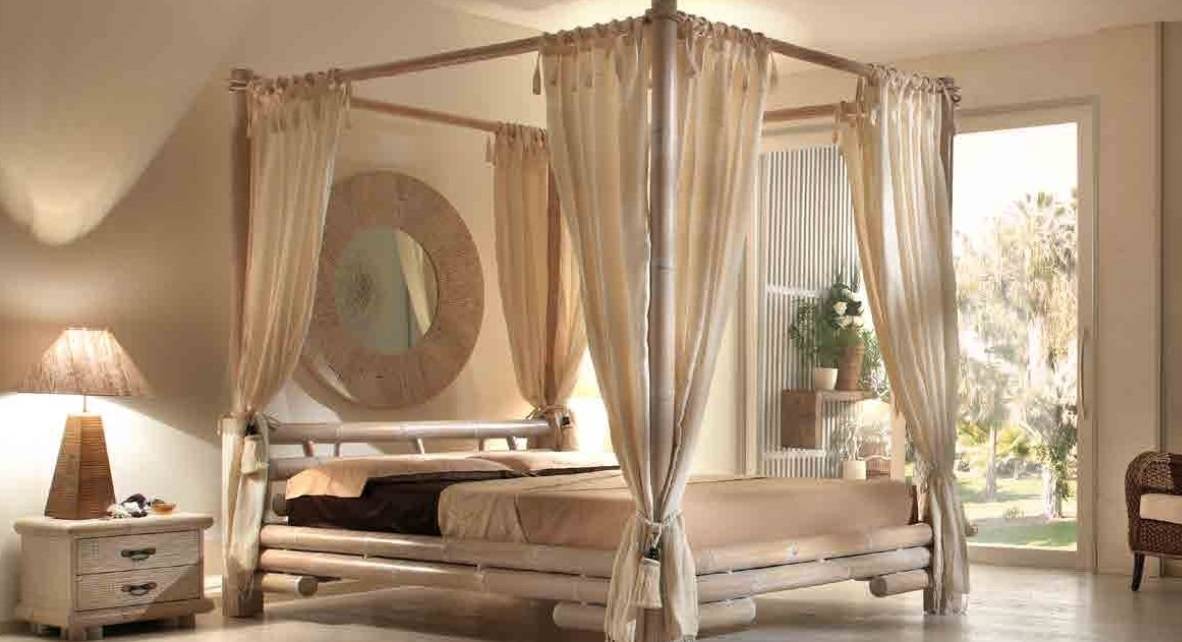 Poltrona Frau presenta il letto a baldacchino Volare al Salone del Mobile