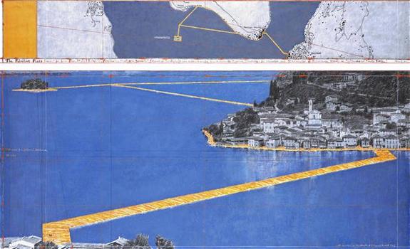 The Floating Piers: il nuovo progetto di Christo per il Lago d’Iseo