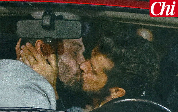 Andrea Montovoli, scovato bacio gay sul set con Luca Seta