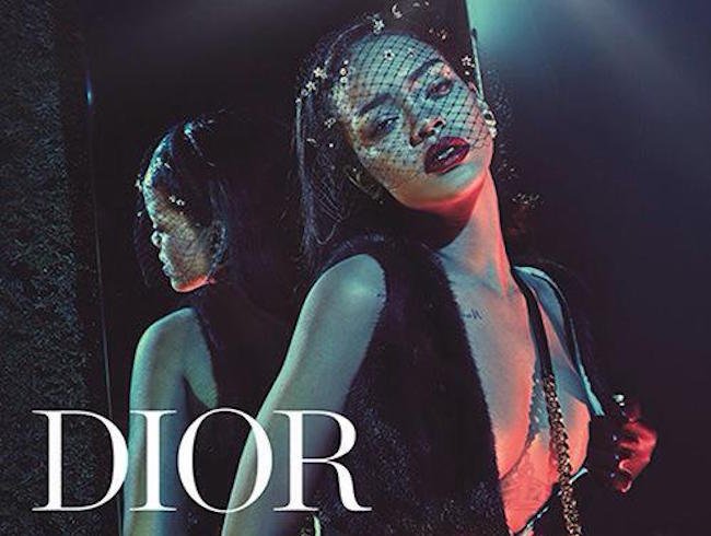 Rihanna e Dior: le prime foto della campagna "Secret Garden" e il Teaser