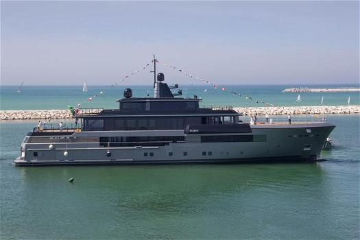 Il CRN Atlante, yacht di lusso per eccellenza,è stato varato ad Ancona