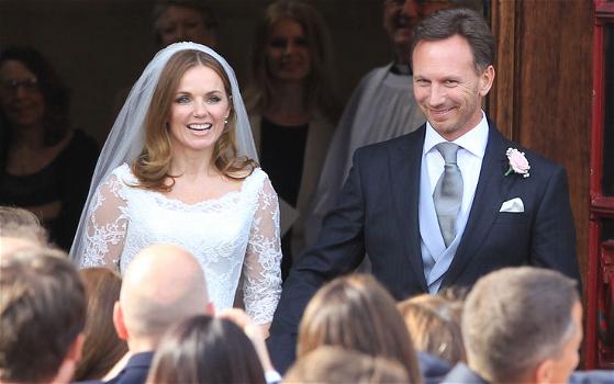 Geri Halliwell si sposa con il maganer di Formula 1 Christian Horner