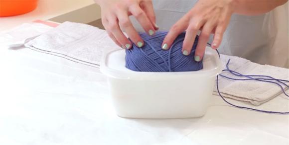 Come trasformare un gomitolo di cotone in una lampada