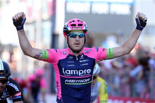 Giro d’Italia: volata vincente di Modolo a Lugano