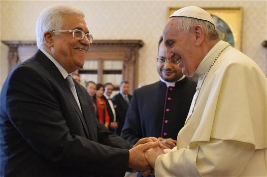 Papa Francesco riceve Abu Mazen: “Sei un angelo della pace”