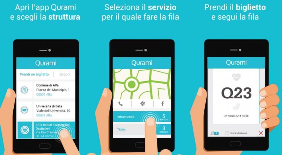 Qurami: l'app che fa la coda al posto tuo