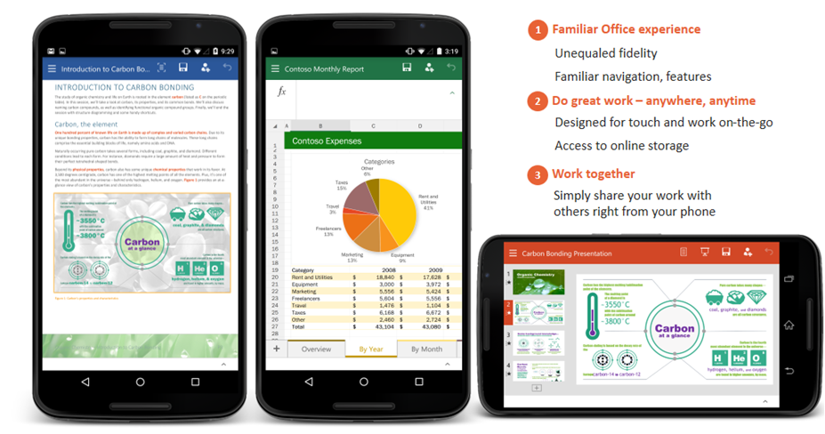 Office su Android: ora disponibile anche su smartphone