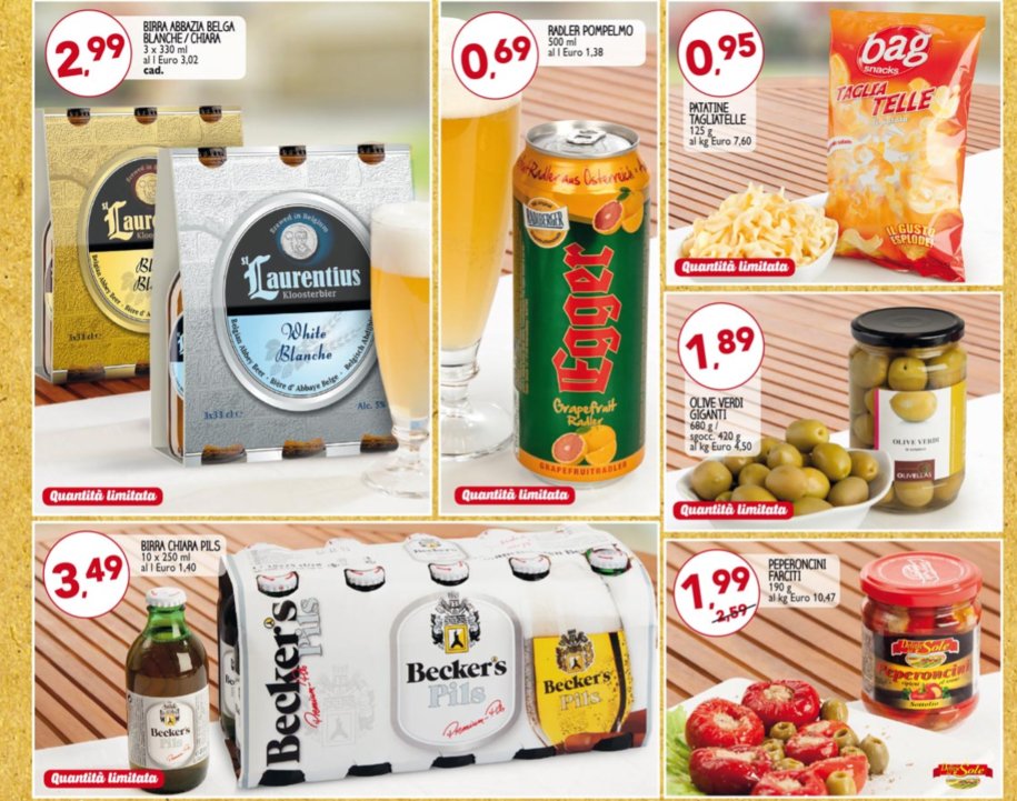 Volantino Eurospin dal 2 all'11 Luglio 2015: "Festa della birra e prezzi RIBASSATI"