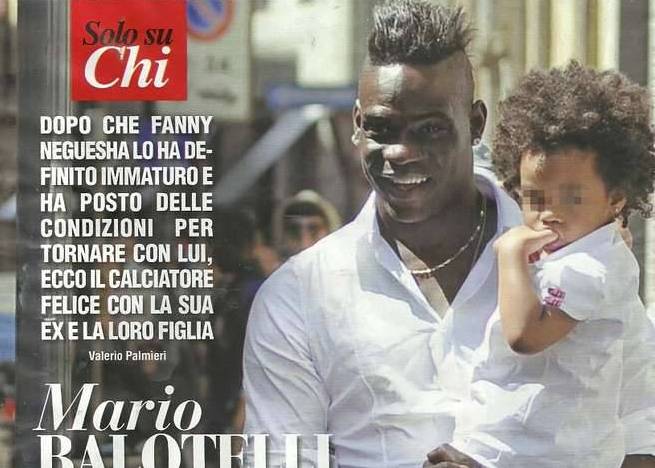 Mario Balotelli Torna Da Raffaella Fico E Dalla Figlia Pia 1250