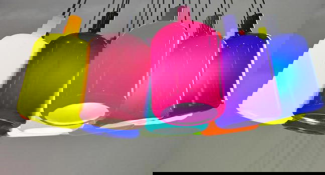 Lampade colorate per dare tono agli ambienti