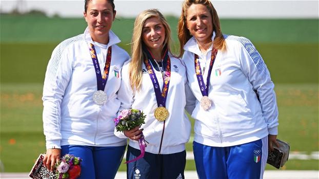 Baku 2015: doppia medaglia (argento-bronzo) nello skeet femminile. Argento nei tuffi per Cristofori