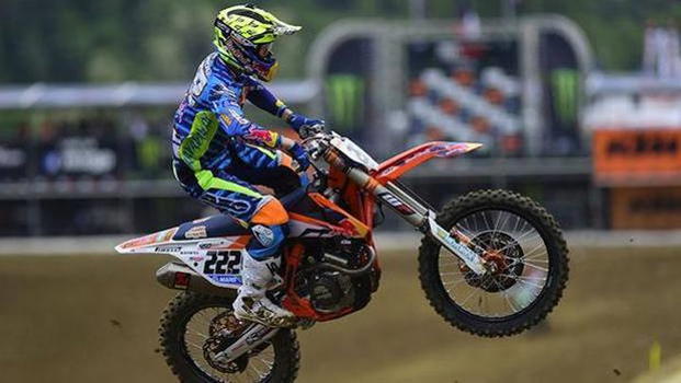Motocross: Cairoli terzo nel Gp di Francia, ma guadagna 2 punti su Nagl