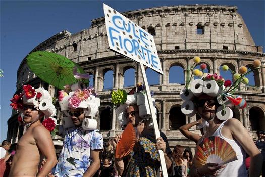Gay Pride a Roma: “Saremo più di 250.000 persone”