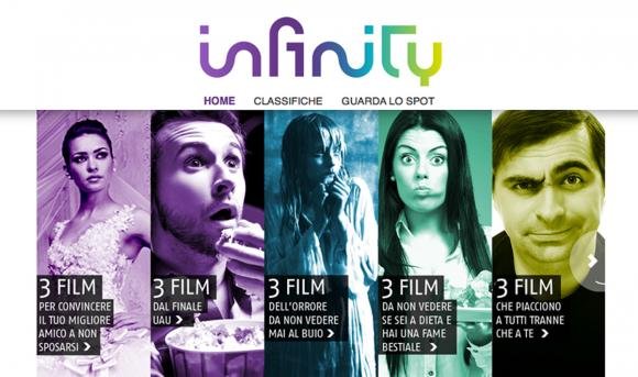 Infinity rafforza la partership con Samsung e presenta 4 nuove serie tv
