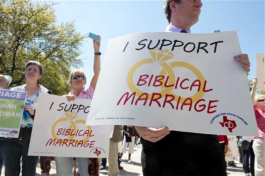 Dal Texas: “I nostri cristiani non sposeranno mai i gay”