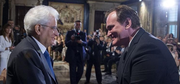 David di Donatello: Mattarella e Quentin Tarantino. “Per la crisi non basta Mr Wolf”