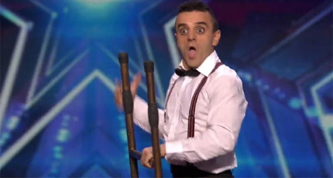 America’s Got Talent: un uomo e la sua scala incantano i giudici