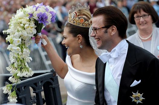 La principessa Vittoria di Svezia low cost al matrimonio in H&M