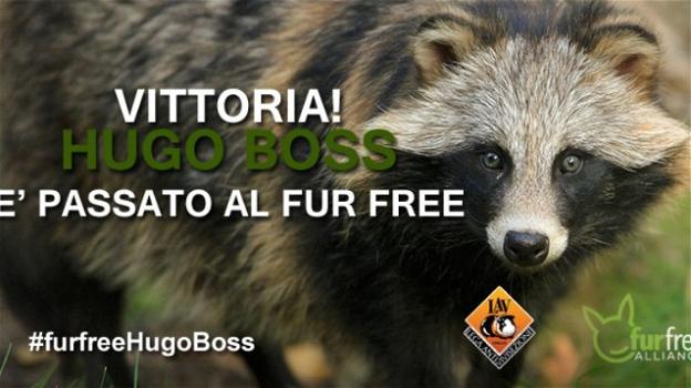 Hugo Boss dice no all’utilizzo di pellicce animali