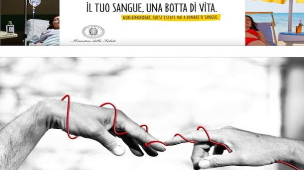 La nuova campagna per promuovere la donazione del sangue