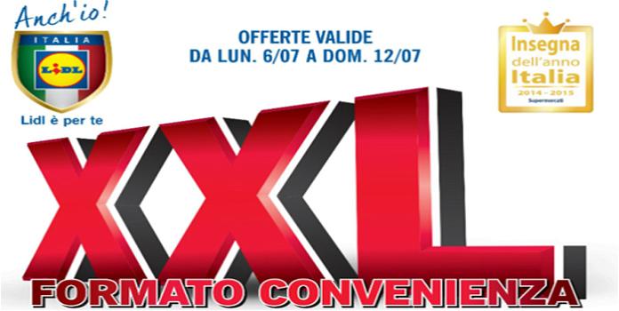 Volantino Lidl dal 6 al 12 Luglio 2015: “XXL Formato Convenienza”