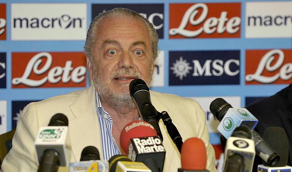 Clamoroso: De Laurentiis aggredisce poliziotti in aeroporto