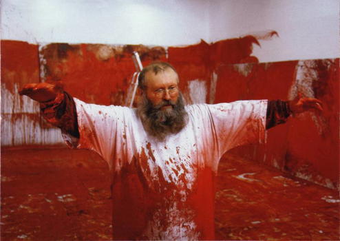 Nitsch: la sua arte efferata sbarca a Palermo
