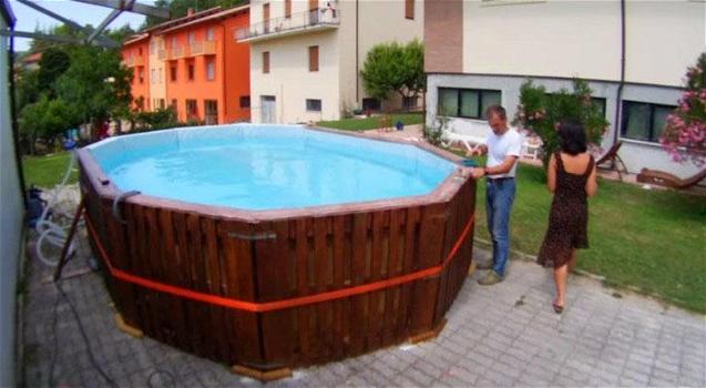 Ecco come costruire una piscina in modo economico