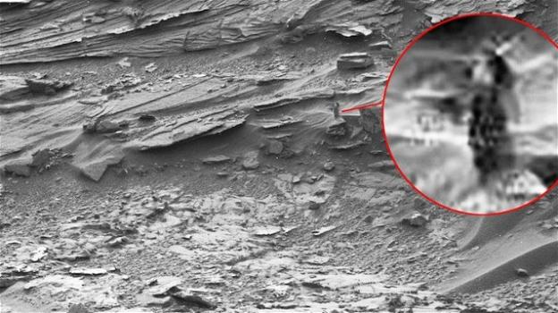 La Signora Oscura nelle foto NASA di Marte: fantasma o suggestione?