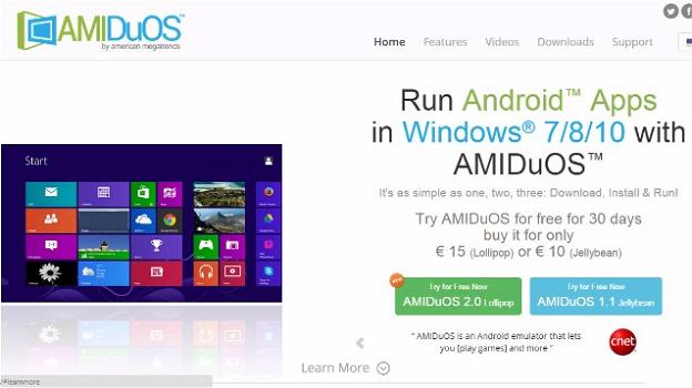 Come portare ogni applicazione di Android su Windows grazie ad AmiDuos