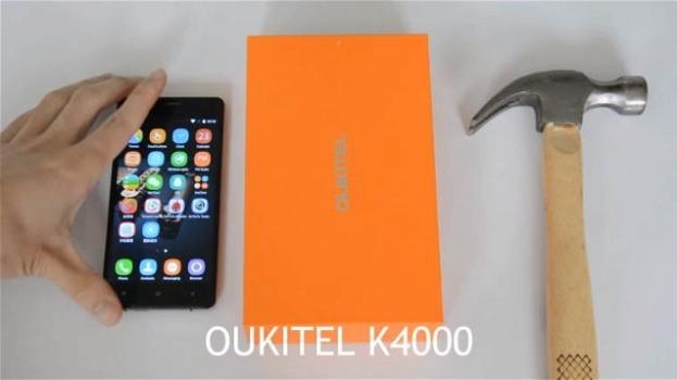 Oukitel K4000, lo smartphone che resiste alle martellate!