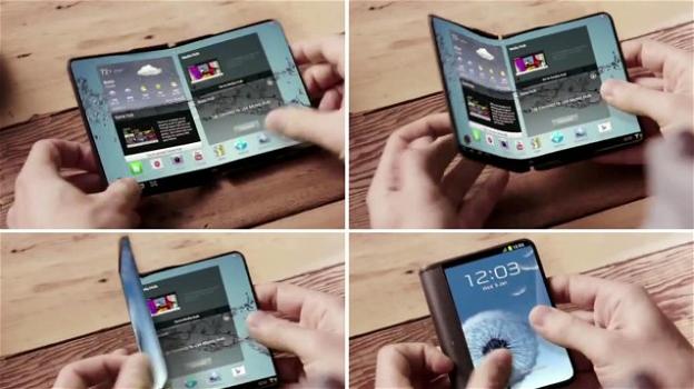 Samsung prepara lo smartphone totalmente piegabile, Project Valley