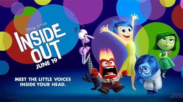 Inside Out: il nuovo film d’animazione prodotto da Pixar