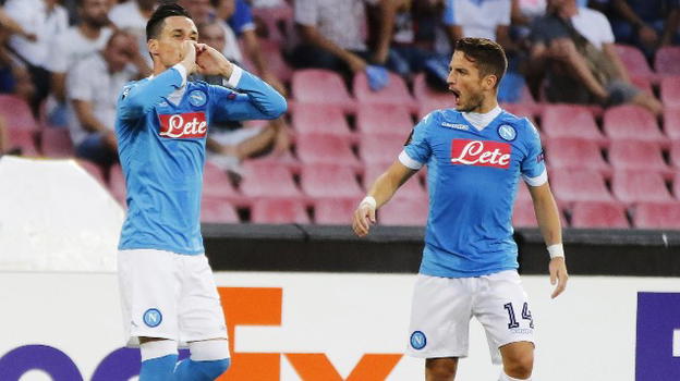 Europa League: sorride il Napoli, Lazio beffata, male la Fiorentina