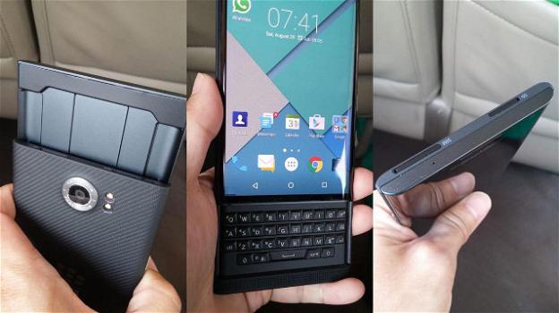 John Chen presenta il nuovo Blackberry Priv (Venice) con Android