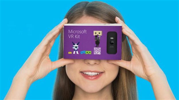 Microsoft entra nella realtà virtuale low cost con i suoi Cardboard