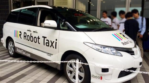 Nel 2020, ad offrirci un passaggio, sarà un taxi giapponese autoguidato