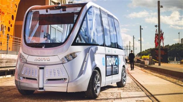 Da Parigi, ecco il Navya Arma, il minibus ecologico a guida autonoma