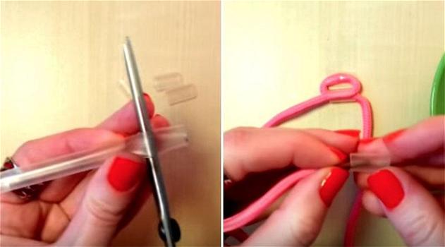 Ecco come trasformare una cannuccia in un braccialetto