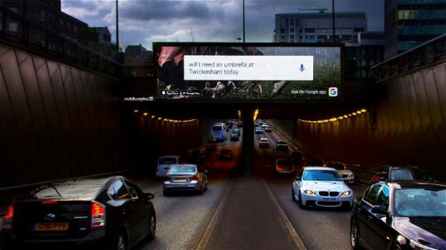 Google vara, a Londra, i primi cartelloni pubblicitari interattivi