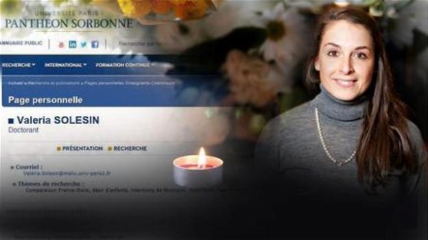 Attentati Parigi: ecco chi era Valeria Solesin, l’italiana uccisa al Bataclan