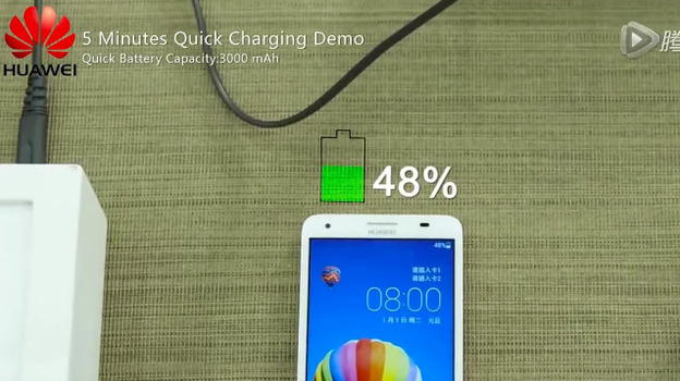 Con la batteria di Huawei gli smartphone si ricaricheranno in 5 minuti