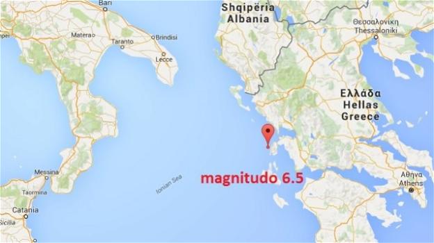 Forte scossa di terremoto oggi in Grecia: avvertita in Salento e Calabria