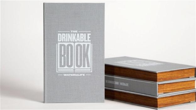 Drinkable Book, il libro che filtra l’acqua grazie alle sue pagine