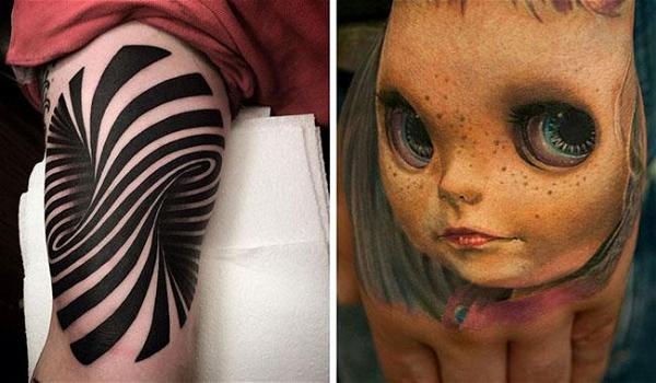 6 tatuaggi 3D tanto realistici da non farvi credere ai vostri occhi